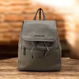 Michael Kors Gray Backpack